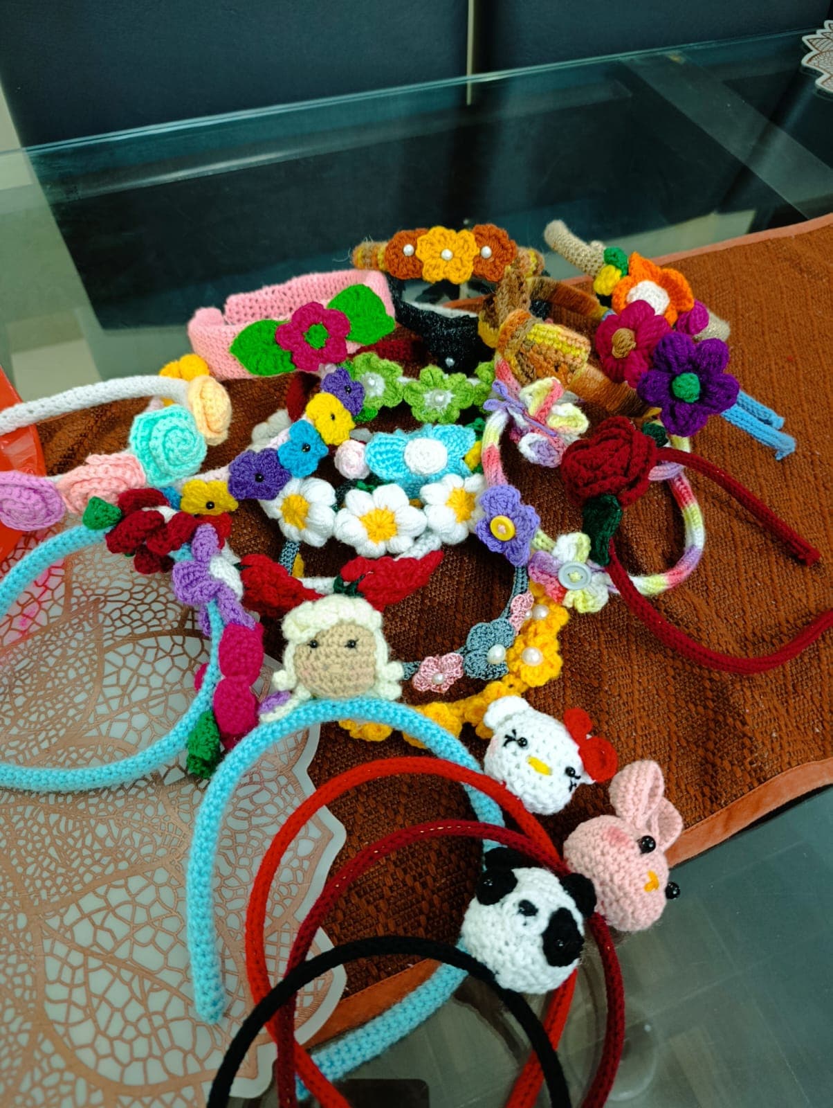 Crochet Hair Accessories