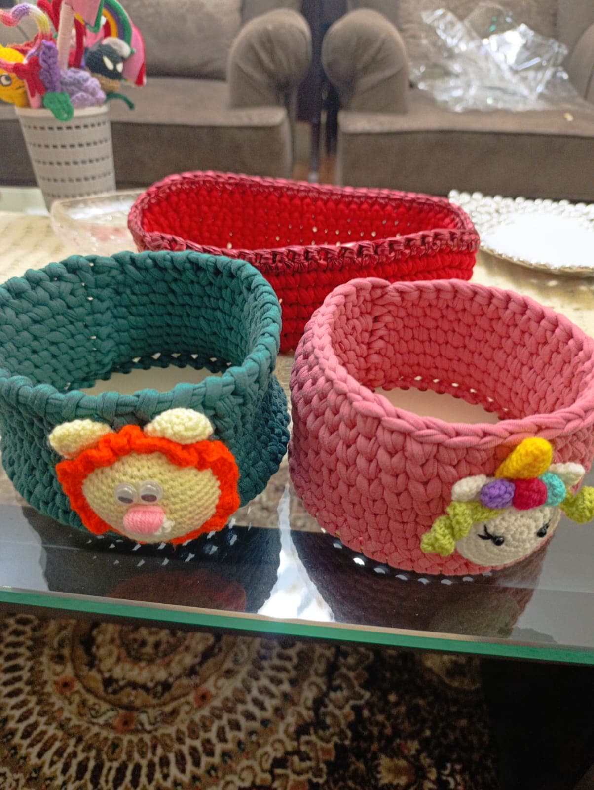 Crochet Storage Basket
